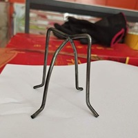 Stainless Steel Bench Chair Foundation Concrete Fastener Double Rod Upper Rebar Zinc Finish Forming Bolster GLOBAL OVERSEAS