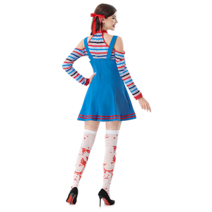 チャッキードレス衣装大人女の子女性用ファンシードレスハロウィーンカーニバルコスチュームコスプレ漫画ポリエステル - Product Image 5