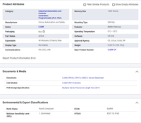 Controlador Lógico Programable (PLC) Original RS232 60K STEPS para Unidad de CPU CJ2M-CPU15
