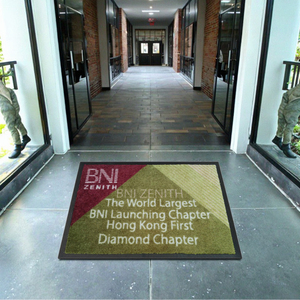 Tapis <span class=keywords><strong>personnalisé</strong></span> avec logo pour hall <span class=keywords><strong>d</strong></span>'hôtel, <span class=keywords><strong>paillasson</strong></span> <span class=keywords><strong>d</strong></span>'<span class=keywords><strong>entrée</strong></span> <span class=keywords><strong>personnalisé</strong></span>, résistant, lavable, tapis de porte de marque - Product Image 1