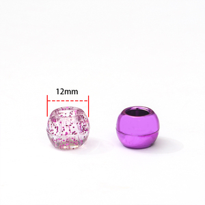Kit de fabricación de joyas con cuentas al por mayor DIY adornos trenzados <span class=keywords><strong>para</strong></span> el cabello cuentas metálicas y brillantes <span class=keywords><strong>para</strong></span> <span class=keywords><strong>trenzas</strong></span> anillos de colores - Product Image 2