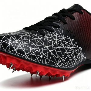 Chaussures de course athlétiques légères à crampons haute performance, adhérence puissante, semelle extérieure durable pour hommes, étudiants, saut en longueur - Product Image 3
