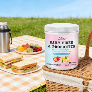 Serbuk Probiotik Serat Harian Khusus 60 Kapsul Suplemen Kesehatan Premium Penambah Energi - Product Image 5