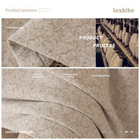Rideaux occultants modernes à motifs floraux de style français en chenille pour salon, protection solaire toutes saisons, nouveau modèle 2026, luxe léger