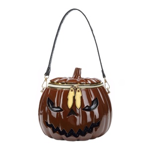 Women Cute Halloween Pumpkin Evening Bag Unique Clutch Purse with Detachable <b>Chains</b> Bag for Christmas Fancy Ball - Product Image 6