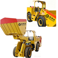 Xingguoyi XGY WJD-1.5 1,5m Niederflur-Elektro-Diesel-Dual-Power-Motor-PLC-Scooptram Untertage-Bergbaulader für Erz