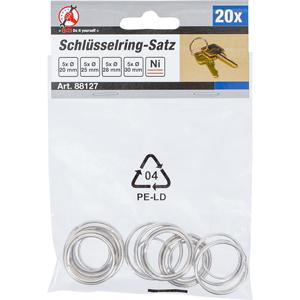 Surtido de llaveros BGS Do It Yourself, 20 piezas. - Product Image 4