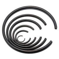 Ventes chaudes, anneau de circlips de type C en acier inoxydable zingué, style élastique