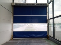 Portes à enroulement en PVC industrielles de conception modulaire permettant une démontage rapide des rideaux pour une installation rapide en usine