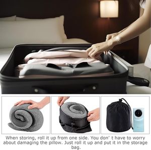 Almohada de viaje de espuma de memoria de nuevo diseño superventas transfronterizo almohada en forma de U de espuma de memoria súper cómoda - Product Image 5