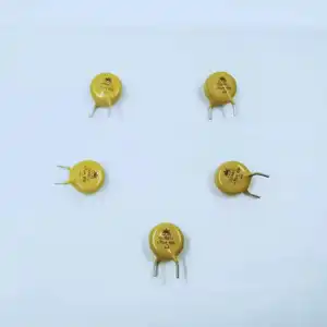 Varistore giallo della cina 10 d681-j serie HVR varistore di ossido di metallo versione ad alta energia per apparecchiature di comunicazione