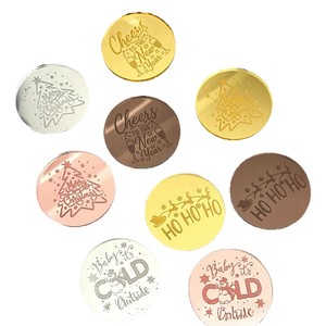 Cross Border Ins Style 2026 Christmas Cupcake Decoration <strong>Spanish</strong> Cupcake Christmas Decoration Party Supplies - Product Image 4