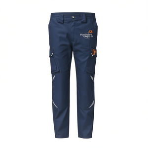 กางเกงทำงานแบบปกติ ไซส์ S สีดำ สไตล์คาร์โก้ ชุดทำงานเพื่อความปลอดภัย - Product Image 2