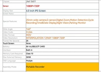 Caméra de tableau de bord étanche WIFI 2K à double objectif IPS de 4,0 pouces avec garantie d'un an pour voiture