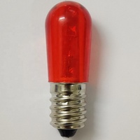 12V 24V E14 LED lampe de remplacement B19 3LED ampoule de papaye LED colorée décoration extérieure de Noël lumière publicitaire