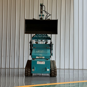 Mini-chargeuse sur pneus multifonctionnelle pour la construction et la remise en état des terrains montagneux - Product Image 3