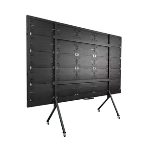L'écran LED tout-en-un pliable et mobile de 135 pouces, mur vidéo 4K pour intérieur, convient à la signalétique numérique des salles de conférence. - Product Image 3
