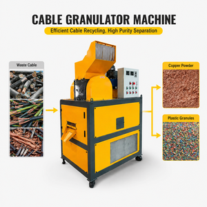 Máquina Granuladora <span class=keywords><strong>de</strong></span> Cobre para Reciclaje <span class=keywords><strong>de</strong></span> Chatarra, Mini Granuladora <span class=keywords><strong>de</strong></span> Alambre <span class=keywords><strong>de</strong></span> Cobre con Criba Vibratoria, la Más Económica - Product Image 1