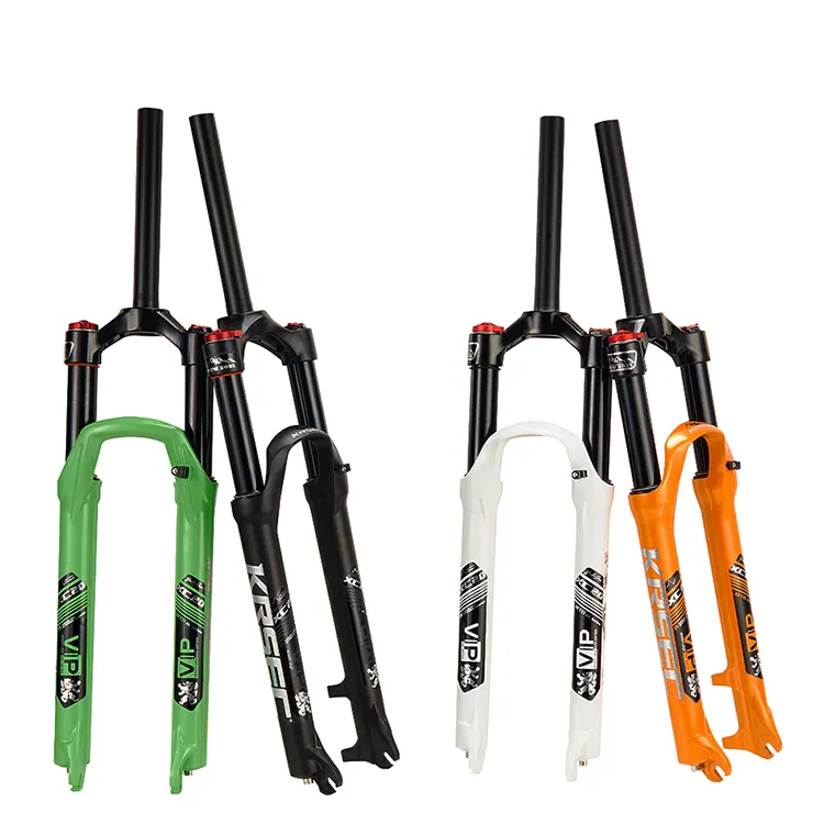 Fourche de vélo vtt en alliage de magnésium, Suspension pneumatique, fourche avant de vélo de montagne de 26/27, 5/29 pouces pour vélo