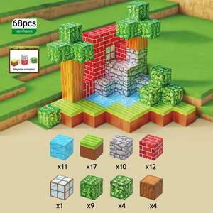 Bloques de Construcción Magnéticos, Juguete Educativo, Juego de Magnetismo, Ladrillos Magnéticos, Juguetes Inteligentes - Product Image 5