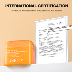 Yüksek kalite kore formülü SKINEVER salisilik asit akne onarım cilt pedleri sakinleştirici cilt yüz pedleri - Product Image 6