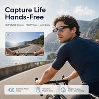 Las Mejores Gafas Inteligentes T200B, Llamadas BT, Asistente de Voz con IA, Traducción en Tiempo Real, Compatibles con Sistemas IOS y Android, Gafas con IA