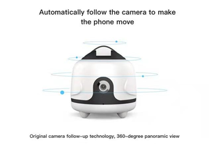 Traceur facial intelligent, montage sur cardan à 360 degrés, support de téléphone, <span class=keywords><strong>stabilisateur</strong></span> de vapeur/VLOG, application non nécessaire - Product Image 2