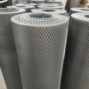 <span class=keywords><strong>Grillage</strong></span> métallique galvanisé à chaud à mailles losangées <span class=keywords><strong>pour</strong></span> clôtures de construction, passerelles et plateformes - Product Image 4