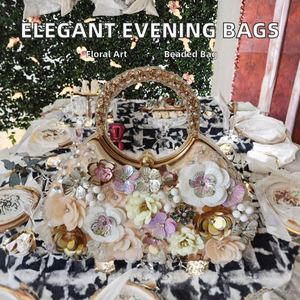 Bolso de mano de noche para mujer, bolso de mano con perlas para banquete, bolso de mano de moda para boda, fiesta, novia, bolso de mano. - Product Image 2