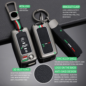 <span class=keywords><strong>Coque</strong></span> de clé de voiture en alliage de zinc pour Peugeot 306 407 807 Partner, pour Citroën C2 <span class=keywords><strong>C4</strong></span> C5 C6 C8 Berlingo <span class=keywords><strong>Picasso</strong></span>, porte-clés - Product Image 3