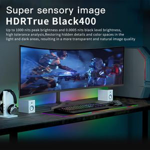 Moniteur LED incurvé 49 pouces 4/5K de haute qualité OEM pour jeux, écran large HDR, fréquence de rafraîchissement 165 Hz, type FHD pour ordinateurs PC - Product Image 5