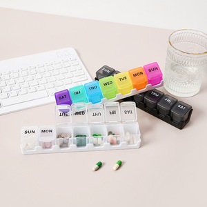 <span class=keywords><strong>Pill</strong></span> lưu trữ trường hợp giá thấp hẹn giờ hộp thuốc làm bằng bền PP nhựa <span class=keywords><strong>Pill</strong></span> <span class=keywords><strong>Box</strong></span> trong túi OPP - Product Image 4