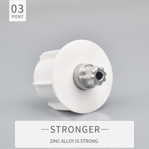 38mm nhôm màn trập giữa cửa sổ bóng râm tấm kim loại đôi động cơ hình ống động cơ đôi Con lăn mù trung gian khung - Product Image 4