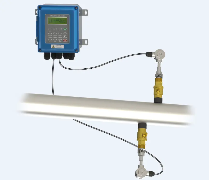 low cost ultrasonic water flow meter