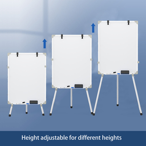 Hot Bán Khô Xóa Bảng Trắng Mạnh Mẽ Có Thể Điều Chỉnh Chiều Cao Lật Biểu Đồ Giá Trị Di Động Tripod Bảng Trắng Đứng Cho Văn Phòng Trường - Product Image 6