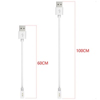 Cable de carga USB con cubierta de PVC y TPE, cargador magnético para Xiaomi Smart Band 8 y 8 Pro, blindaje trenzado