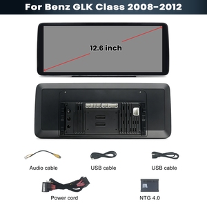 Pantalla Táctil de 12.6 Pulgadas con Sistema Dual Actualizado, Marco de Aleación, Laminación Completa G+G para Mercedes Benz Clase GLK 2008-2012 NTG 4.0 - Product Image 5
