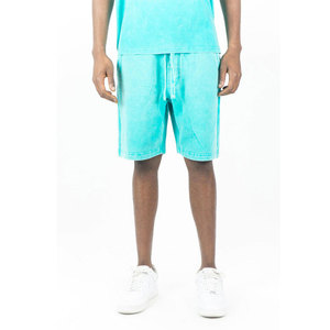 Pantaloncini <span class=keywords><strong>da</strong></span> uomo in cotone con lavaggio acido, - Product Image 5