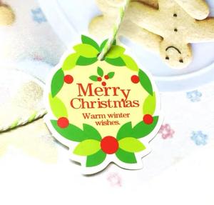 Mistletoe ป้ายกระดาษลูกจูบประเพณีสำหรับตกแต่งคริ<span class=keywords><strong>ส</strong></span>ต์มา<span class=keywords><strong>ส</strong></span>งานแต่งงานอุปกรณ์บูธภาพถ่ายคู่บ่าว<span class=keywords><strong>ส</strong></span>าว - Product Image 3