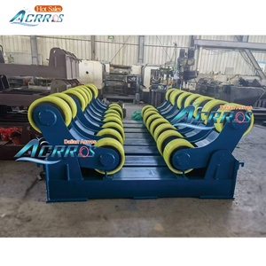 Rodillos Giratorios de Soldadura Automáticos Autoajustables, Cilindro Circular, Carga Rotatoria de 5T 10T, Rotador de Soldadura Personalizado con Rodillo de PU - Product Image 3