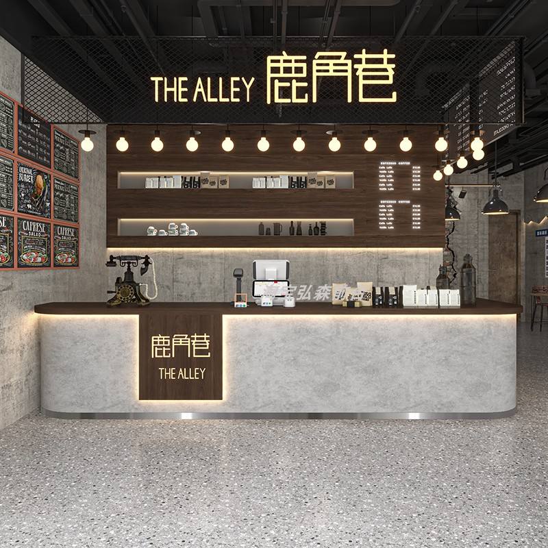 Marron + gris ciment, hors coins