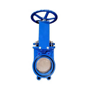 Vanne à opercule en fonte ductile GGG50 PN10/PN16 DN50-DN300, facile à nettoyer pour l'eau et le traitement laitier, livraison gratuite - Product Image 1