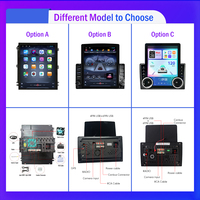 Radio Auto Android 2 Din 9,7 Pouces, Écran Tactile Vertical IPS Style Tesla, Navigation GPS MP5, Lecteur DVD Voiture, Multimédia Auto Carplay