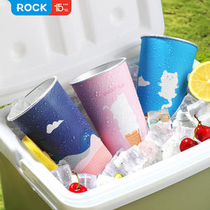 Tazza per Caffè Freddo Grande Capacità 470ml in Alluminio con Cambio di Temperatura e Colore - Product Image 4