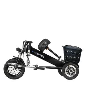 Tricycle <span class=keywords><strong>électrique</strong></span> pliable XFY, 12 pouces, léger et portable pour adultes, avec batterie au lithium, moteur 500W, autonomie 40-60 km - Product Image 2