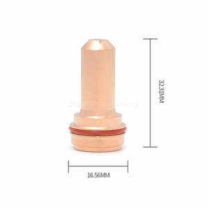 Electrodo de cobre por plasma 21-1075 21-1091 21-1096 21-1171 21-1172 para consumibles de corte por plasma de - Product Image 4
