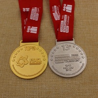 Medalla FSGL de oro personalizada de alta calidad Tournoi International Paris Tournament Medal