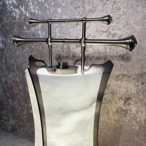 Lámpara de Mesa Estilo Chino E27 LED 220V con Interruptor, Iluminación Ecológica para Oficina y Escritorio - Product Image 2