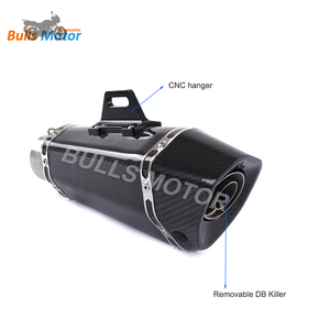 de fibra de carbono superakrapovic de escape de la motocicleta Silenciadores Para Z800/Ninja650/CBR 650 silenciador de escape - Product Image 6