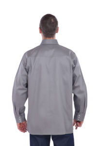 توريد المصنع ملابس عمال حقول النفط قمصان مقاومة للحريق ملابس سلامة قميص عمل مقاوم للهب - Product Image 4